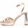 Cipők Női Szandálok / Saruk Leindia 88529 Arany