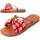 Cipők Női Szandálok / Saruk Leindia 89632 Piros