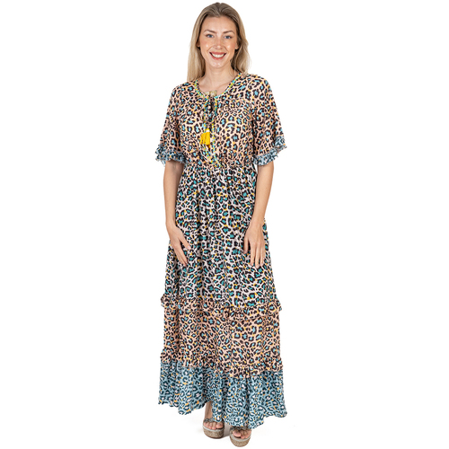 Ruhák Női Hosszú ruhák Isla Bonita By Sigris Ruha Sokszínű