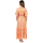 Ruhák Női Hosszú ruhák Isla Bonita By Sigris Hosszú Midi Ruha Narancssárga