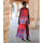 Ruhák Női Hosszú ruhák Isla Bonita By Sigris Hosszú Midi Ruha Piros