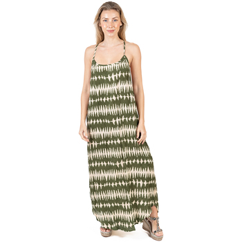 Ruhák Női Hosszú ruhák Isla Bonita By Sigris Ruha Zöld