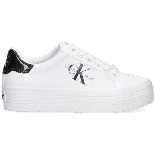 Cipők Női Rövid szárú edzőcipők Calvin Klein Jeans 73970 Fehér