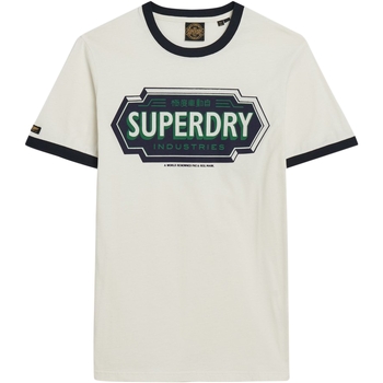 Ruhák Férfi Rövid ujjú pólók Superdry 235501 Fehér
