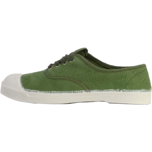 Cipők Női Rövid szárú edzőcipők Bensimon 235361 Zöld
