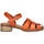 Cipők Női Szandálok / Saruk Luna Collection 74729 Narancssárga