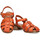 Cipők Női Szandálok / Saruk Luna Collection 74729 Narancssárga