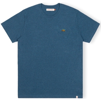 Ruhák Férfi Pólók / Galléros Pólók Revolution T-Shirt Regular 1284 2CV - Dustblue Kék