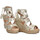 Cipők Női Gyékény talpú cipők Luna Collection 74603 Arany