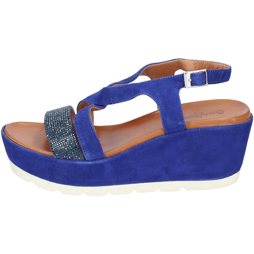 Cipők Női Szandálok / Saruk Coco & Abricot EX173 Kék