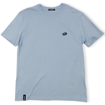Ruhák Férfi Pólók / Galléros Pólók Organic Monkey Survival Kit T-Shirt - Blue Macarron Kék