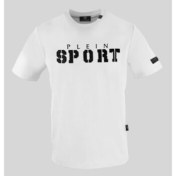 Ruhák Férfi Rövid ujjú pólók Philipp Plein Sport tips40001 white Fehér