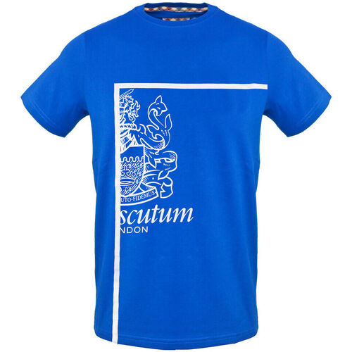 Ruhák Férfi Rövid ujjú pólók Aquascutum - tsia127 Kék