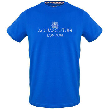 Ruhák Férfi Rövid ujjú pólók Aquascutum - tsia126 Kék