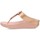 Cipők Női Szandálok / Saruk FitFlop PAPUCS  HALO BEAD-CIRCLE Rózsaszín