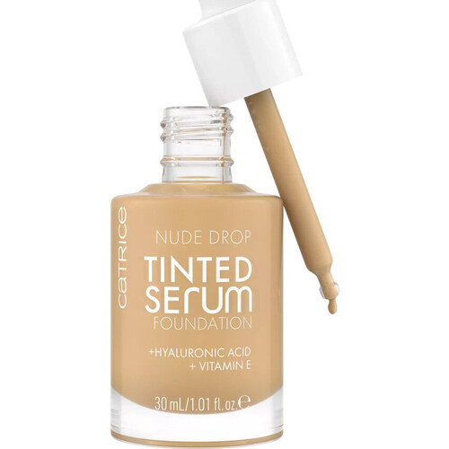 szepsegapolas Női Alapozók Catrice Nude Drop Tinted Serum Foundation - 040N Bézs