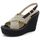 Cipők Női Szandálok / Saruk Emporio Armani EA7 COMPENSA Bézs