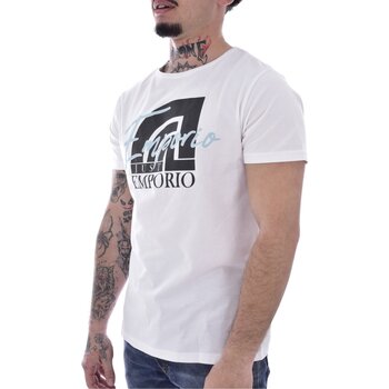 Ruhák Férfi Rövid ujjú pólók Just Emporio JE-MILIM-01 Fehér