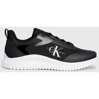 Cipők Férfi Rövid szárú edzőcipők Calvin Klein Jeans YM0YM00968 Fekete 