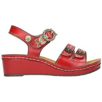 Cipők Női Szandálok / Saruk Laura Vita FACSCINEO 22 Piros