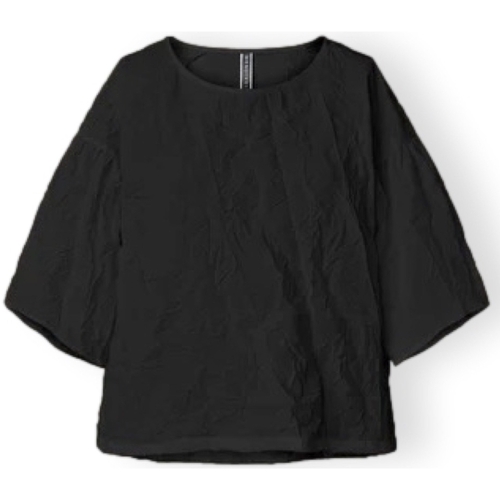 Ruhák Női Blúzok Wendykei T-Shirt 221624 - Black Fekete 