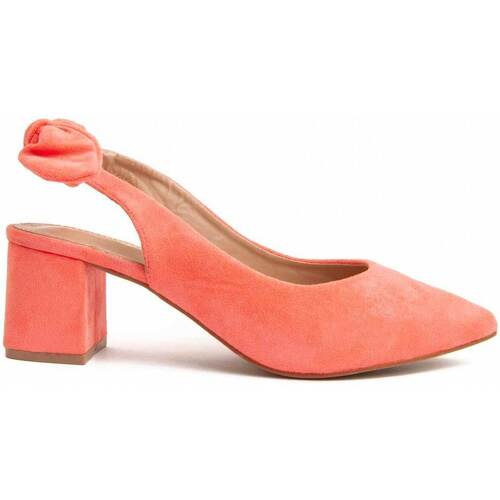 Cipők Női Félcipők Leindia 90331 Narancssárga