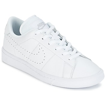 Cipők Gyerek Rövid szárú edzőcipők Nike TENNIS CLASSIC PREMIUM JUNIOR Fehér