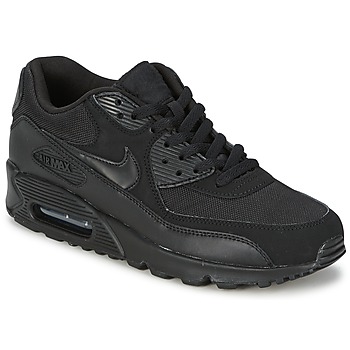 Cipők Férfi Rövid szárú edzőcipők Nike AIR MAX 90 ESSENTIAL Fekete 