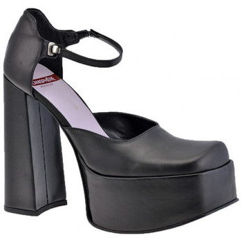 Cipők Női Divat edzőcipők Planisphere Tacco140  Cinturino Fekete 