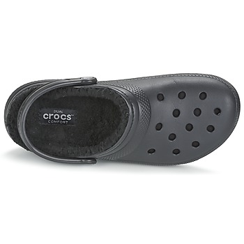 Crocs CLASSIC LINED CLOG Fekete 