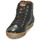 Cipők Női Magas szárú edzőcipők Pikolinos LAGOS 901 Fekete 