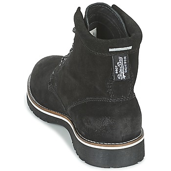 Superdry STIRLING BOOT Fekete 