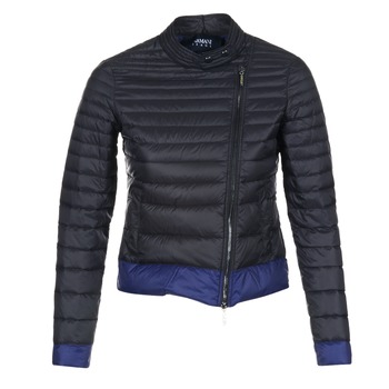 Ruhák Női Steppelt kabátok Armani jeans BEAUJADO Fekete  / Kék