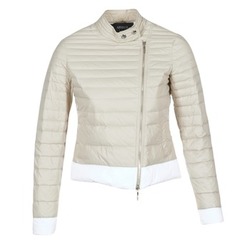 Ruhák Női Steppelt kabátok Armani jeans BEAUJADO Bézs / Fehér