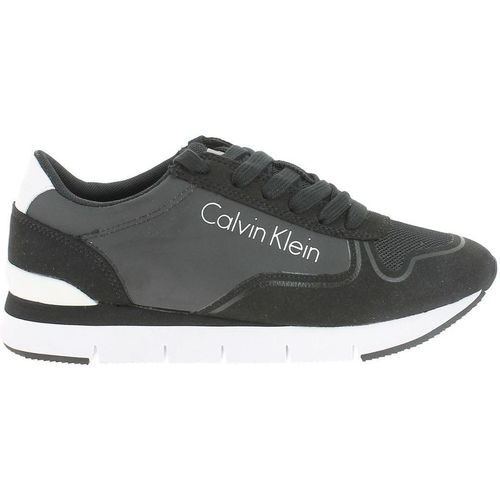 Cipők Női Divat edzőcipők Calvin Klein Jeans TORI REFLEX Fekete 