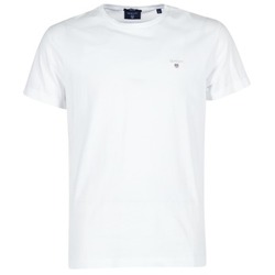 Ruhák Férfi Rövid ujjú pólók Gant THE ORIGINAL T-SHIRT Fehér