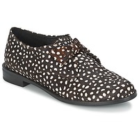 Cipők Női Oxford cipők F-Troupe Bow Polka Fekete / Fehér