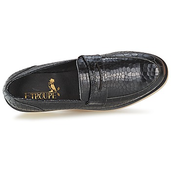 F-Troupe Penny Loafer Fekete