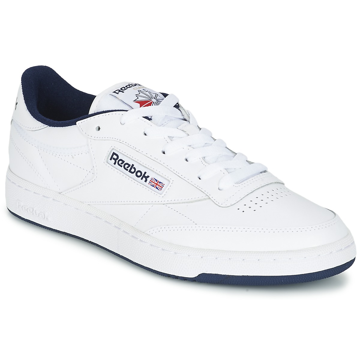 Cipők Rövid szárú edzőcipők Reebok Classic CLUB C 85 Fehér / Kék