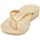Cipők Női Lábujjközös papucsok FitFlop IQUSHION ERGONOMIC FLIP-FLOPS Arany