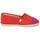 Cipők Női Gyékény talpú cipők Pare Gabia VP PREMIUM Piros / Rózsaszín