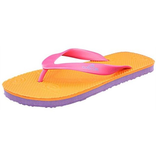 Cipők Női Lábujjközös papucsok Cobian SPLASH Narancssárga