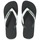 Cipők Lábujjközös papucsok Havaianas BRASIL MIX Fehér / Fekete 