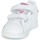 Cipők Lány Rövid szárú edzőcipők adidas Originals STAN SMITH CF I Fehér / Rózsaszín