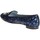 Cipők Női Mokkaszínek Chiara Ferragni CF1218 PAIETTE BLU Kék