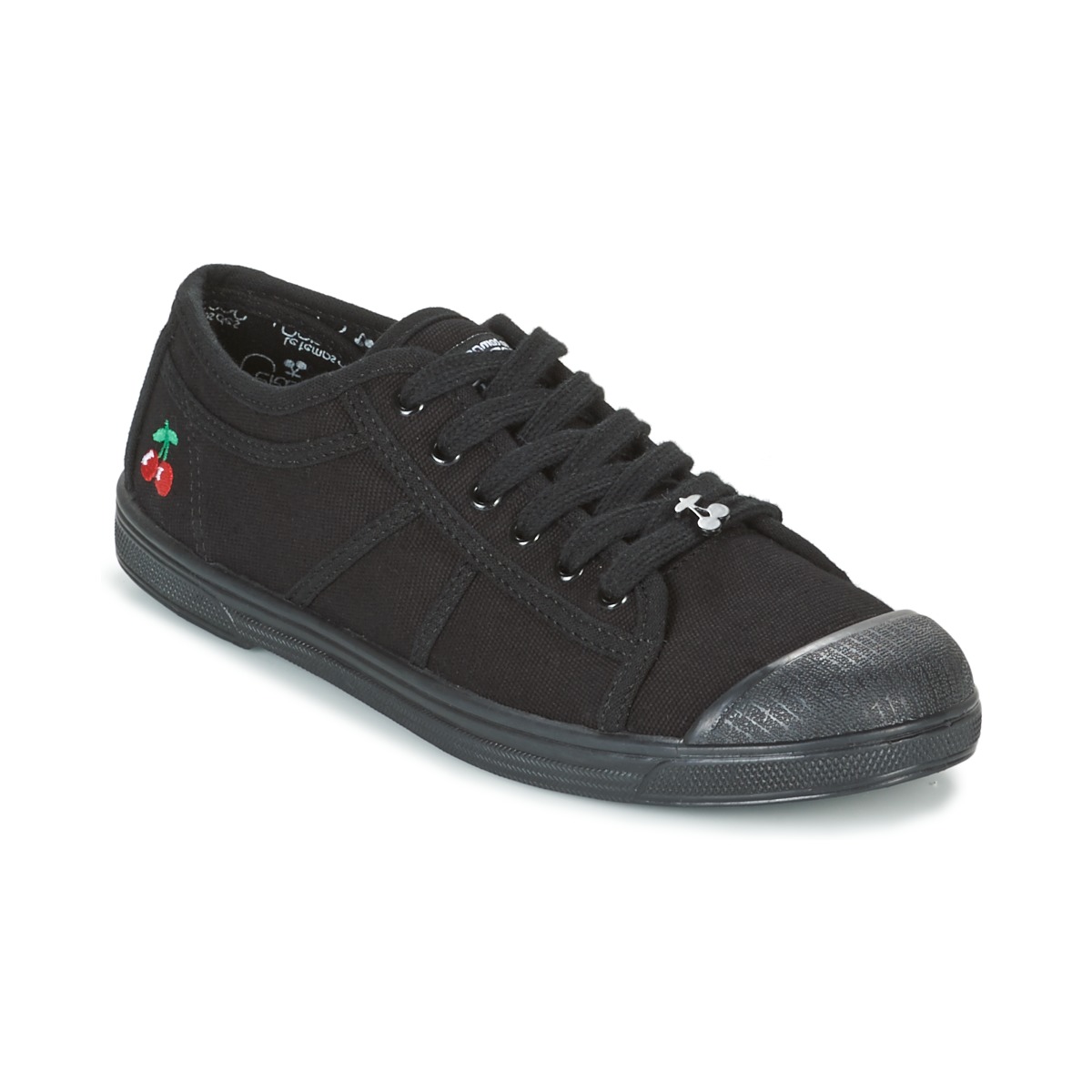 Cipők Női Rövid szárú edzőcipők Le Temps des Cerises BASIC 02 Fekete 