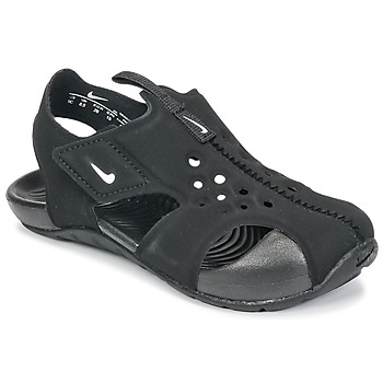 Cipők Gyerek strandpapucsok Nike SUNRAY PROTECT 2 TODDLER Fekete  / Fehér