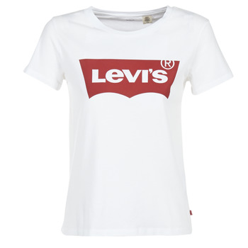 Ruhák Női Hosszú ujjú pólók Levi's THE PERFECT TEE Fehér