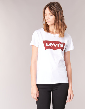 Ruhák Női Hosszú ujjú pólók Levi's THE PERFECT TEE Fehér