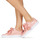 Cipők Női Rövid szárú edzőcipők Puma BASKET HEART PATENT W'S Rózsaszín
